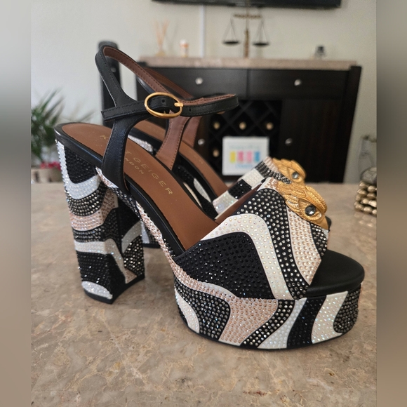 Kensington Platform Sandals by Kurt Geiger London. Size 36.5 - US 6.5 - Picture 5 of 13